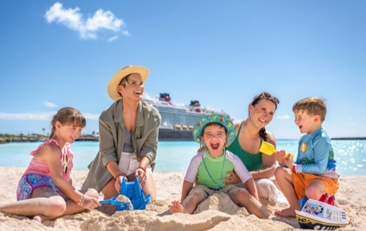 Castaway Cay, Disney Cruise Line. Photo: Disney