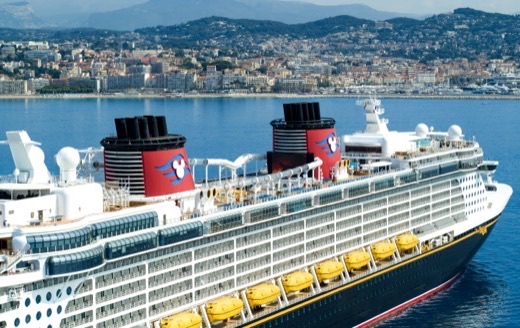 Cannes, a Disney Cruise Line Mediterranean call. Photo: Disney